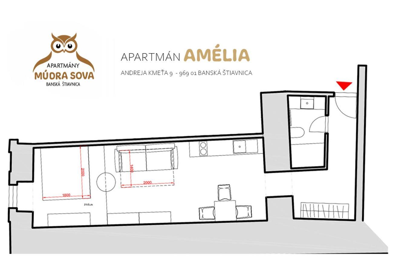 Apartmany Mudra Sova Banská Štiavnica Eksteriør billede