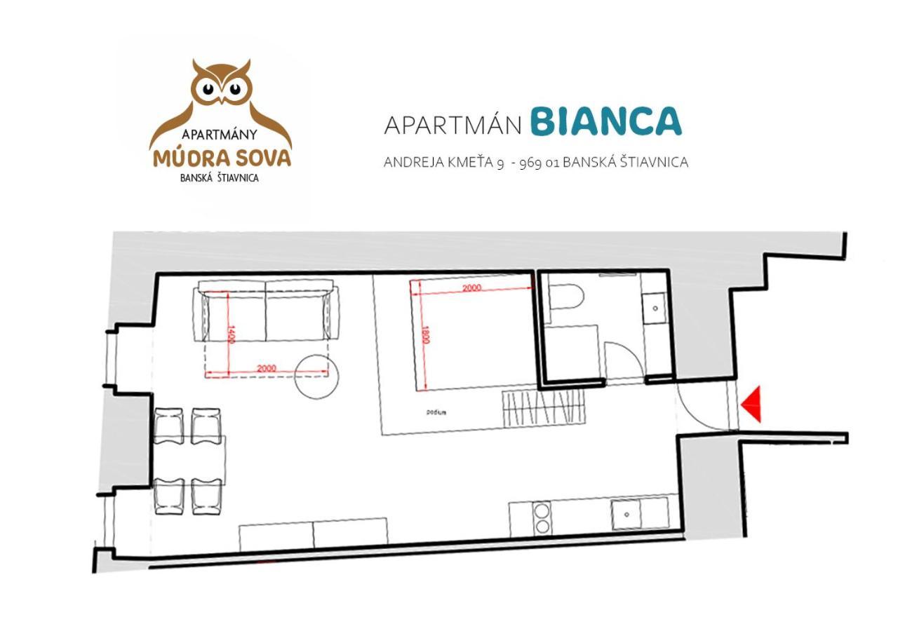Apartmany Mudra Sova Banská Štiavnica Eksteriør billede