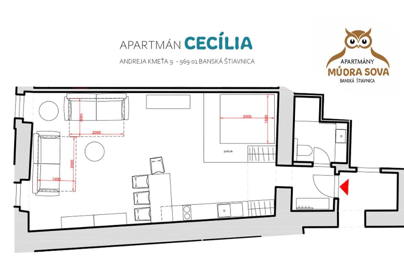 Apartmany Mudra Sova Banská Štiavnica Eksteriør billede